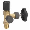Pressure gauge valve Type 861M brass inspection connection M20x1,5 PN250 1/2"BSPP